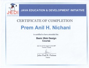 Web Course Design